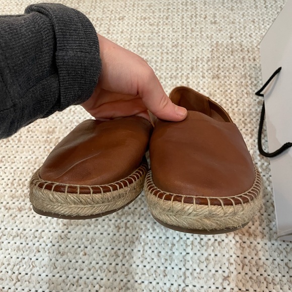 NWT Aldo Brown Leather Espadrilles “Hairabeth” - Picture 4 of 7